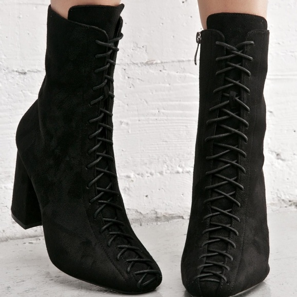 Cape Robbin Shoes - Mystery Lace Up Boots